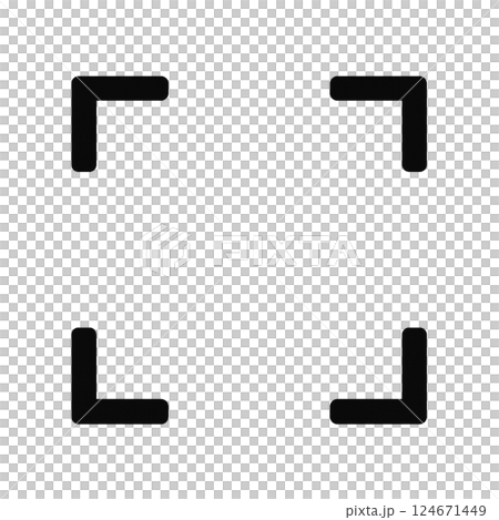 焦點框架圖標 124671449