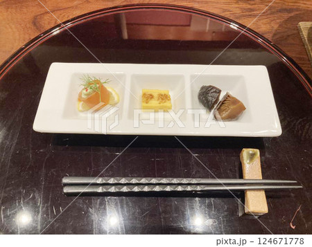 和食亭高級料理の前菜 124671778