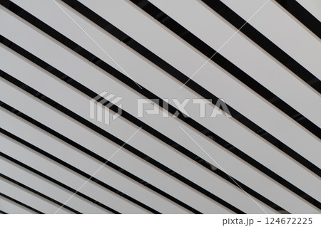 Lights and ventilation system in long line on ceiling of the industrial building. Exhibition Hall. Ceiling factory construction Lights and ventilation system in long line on ceiling of the industrial Lights and ventilation system in long line on ceiling of the industrial building. Exhibition Hall. Ceiling factory construction Lights and ventilation system in long line on ceiling of the industrial 124672225