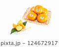 福岡県産　博多秋王　種無し完全甘柿 124672917