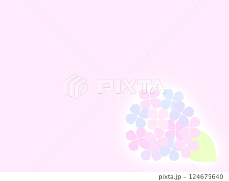 アジサイの背景 B-2 アジサイの背景 B-2 124675640