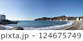 千葉県鴨川市内浦付近の海岸 124675749