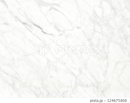 White Grunge Texture Marble Background. 124675808