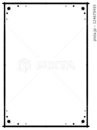 A4 paper frame background	 124679493