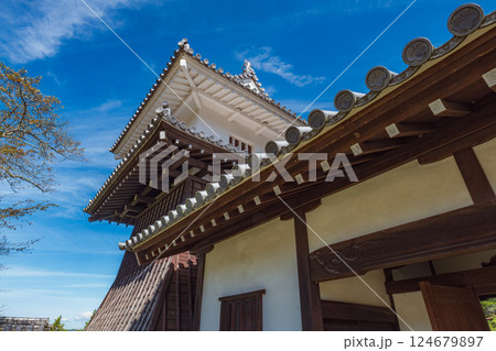岐阜 岩村城 太鼓櫓と埋門 岐阜 岩村城 太鼓櫓と埋門 124679897