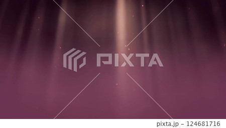 Image of glowing light spots moving over black background Image of glowing light spots moving over black background 124681716