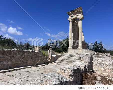 Ruins of the Sanctuary of Apollo Hylates near Limassol, Cyprus Ruins of the Sanctuary of Apollo Hylates near Limassol, Cyprus 124683251
