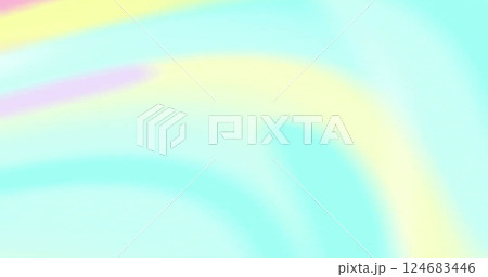 Image of moving pastel pink, blue and yellow background swirls Image of moving pastel pink, blue and yellow background swirls 124683446