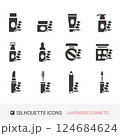商品アイコン　ラベンダー　コスメ　シルエットアイコン 124684624
