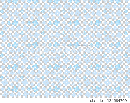 Rainy season image, hydrangea, flower, background, light blue 124684769