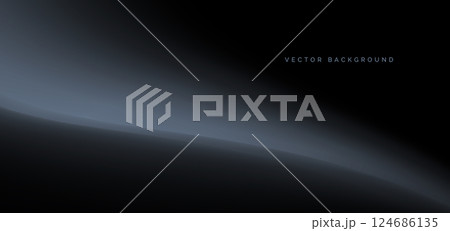 Grey gradient on dark background. You use can banner, brochre, presentation. 124686135