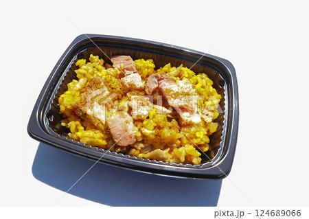 【大鍋】パエリア・イベリコ豚とキノコの料理 【大鍋】パエリア・イベリコ豚とキノコの料理 124689066