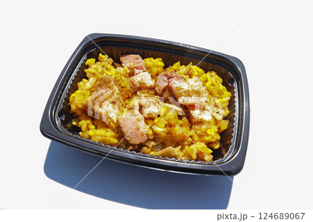 【大鍋】パエリア・イベリコ豚とキノコの料理 【大鍋】パエリア・イベリコ豚とキノコの料理 124689067