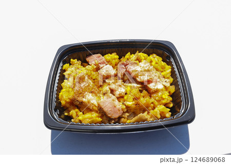 【大鍋】パエリア・イベリコ豚とキノコの料理 【大鍋】パエリア・イベリコ豚とキノコの料理 124689068