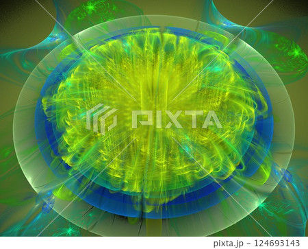 Imaginatory fractal abstract background Image 124693143