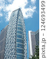 高層ビルが並ぶオフィス街の風景 124693499