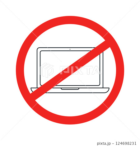 No laptop_08 124698231