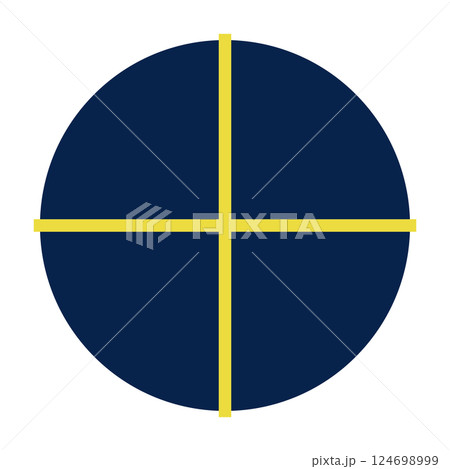 Colorful pie chart set with divided sections, circular infographic elements, geometric data visualization wheel, segmented diagram for statistics. Flat vector illustration isolated 124698999