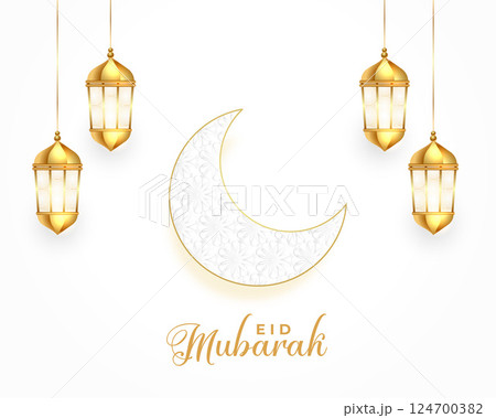 eid mubarak event background with moon and fanoos eid mubarak event background with moon and fanoos 124700382