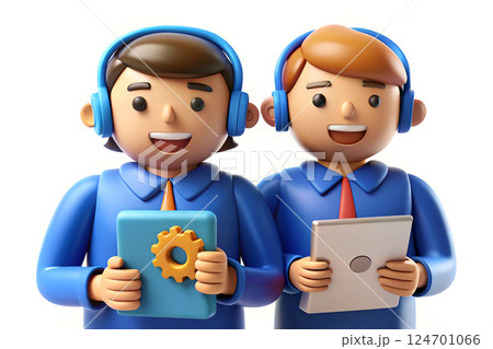 Support for.People using laptop for help,communication, correspondence Support for.People using laptop for help,communication, correspondence 124701066