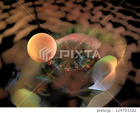 Imaginatory fractal abstract background Image Imaginatory fractal abstract background Image 124701182