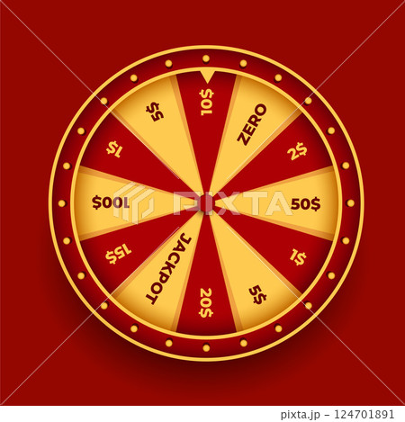 golden fortune wheel gambling background circle of luck golden fortune wheel gambling background circle of luck 124701891