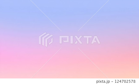 パステルグラデーションの背景素材 124702578