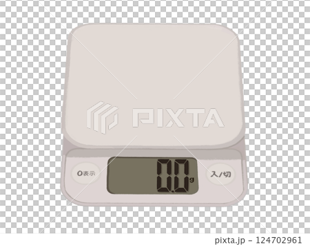 Kitchen scale Kitchen scale 124702961