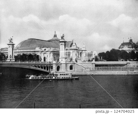 1900年　パリ万博　アレクサンドル三世橋 124704025