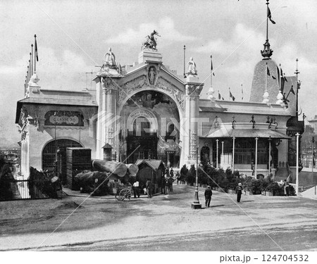 1900年　パリ万博　パビリオン 124704532