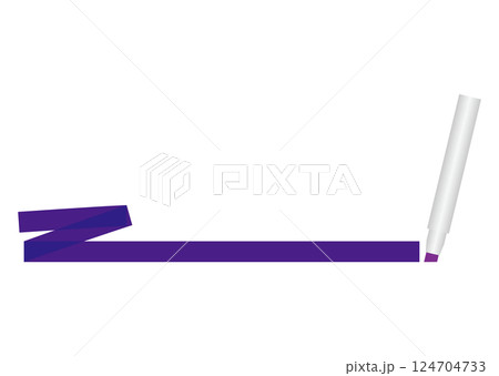 アンダーライン 124704733