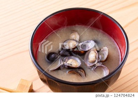 しじみの味噌汁 しじみの味噌汁 124704824