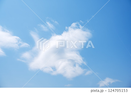 春空 春の空 青空 晴れ 4月 【東京都】 124705153