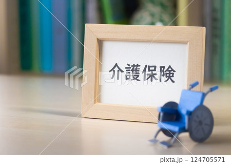 介護保険のフレームとペーパークラフトの車椅子 介護保険のフレームとペーパークラフトの車椅子 124705571