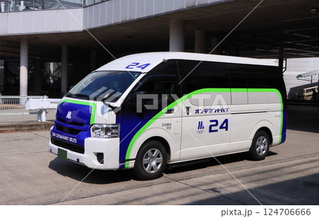 野田駅前の大阪シティ　デマンドバス 124706666