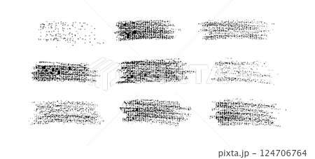 Pencil textures showing variations in shading and stroke techniques for artistic projects 124706764