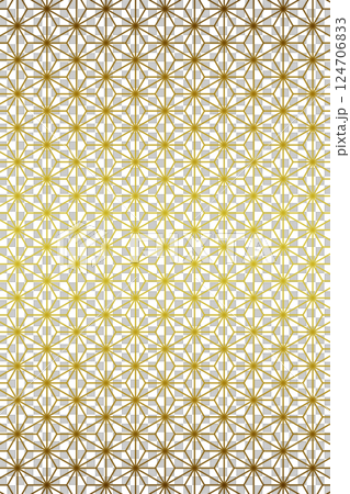 Hemp leaf pattern background (antique gold) Horizontal pattern gradation for vertical images Hemp leaf pattern background (antique gold) Horizontal pattern gradation for vertical images 124706833
