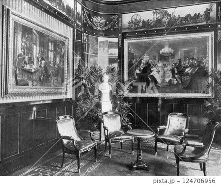 1900年 パリ万博 パビリオン内部 1900年 パリ万博 パビリオン内部 124706956