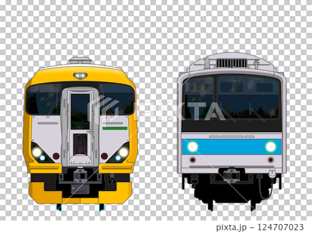 埼玉列車2號_E257系列 500/205系列 124707023