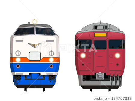 石川の列車No.4_485系300番台 / 415系800番台 124707032