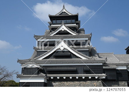 【熊本県】 熊本城 天守閣 【熊本県】 熊本城 天守閣 124707055
