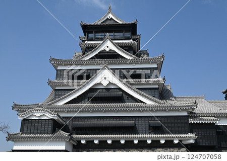 【熊本県】 熊本城　天守閣 124707058
