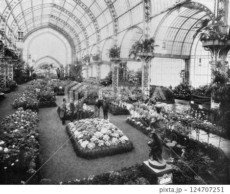 1900年　パリ万博　温室 124707251