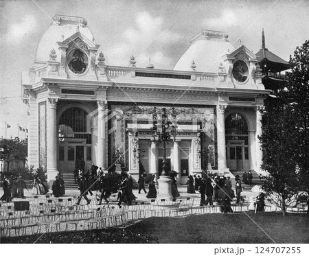 1900年　パリ万博　フランスのパビリオン 124707255