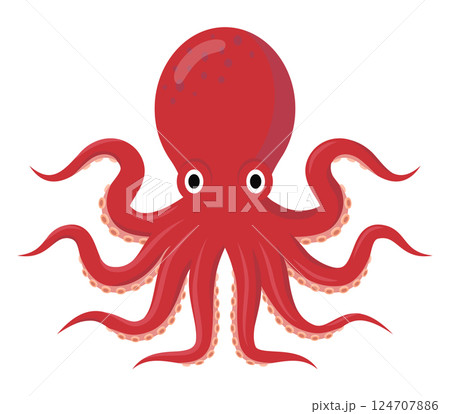 タコのイラスト 124707886