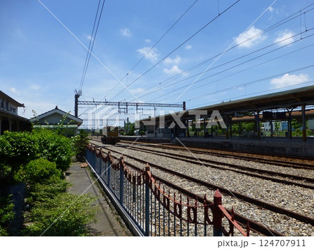 景色 風景 レール 124707911