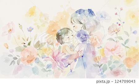 親 父母 両親 124709043