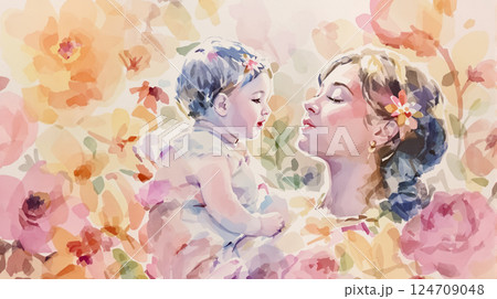 親 父母 両親 124709048