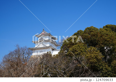 兵庫 明石 明石城の本丸の坤櫓(晩春) 兵庫 明石 明石城の本丸の坤櫓(晩春) 124709633