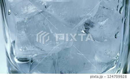 A Refreshing Glass of Ice Cold Water Perfect for Quenching Your Thirst on a Hot Day A Refreshing Glass of Ice Cold Water Perfect for Quenching Your Thirst on a Hot Day 124709928